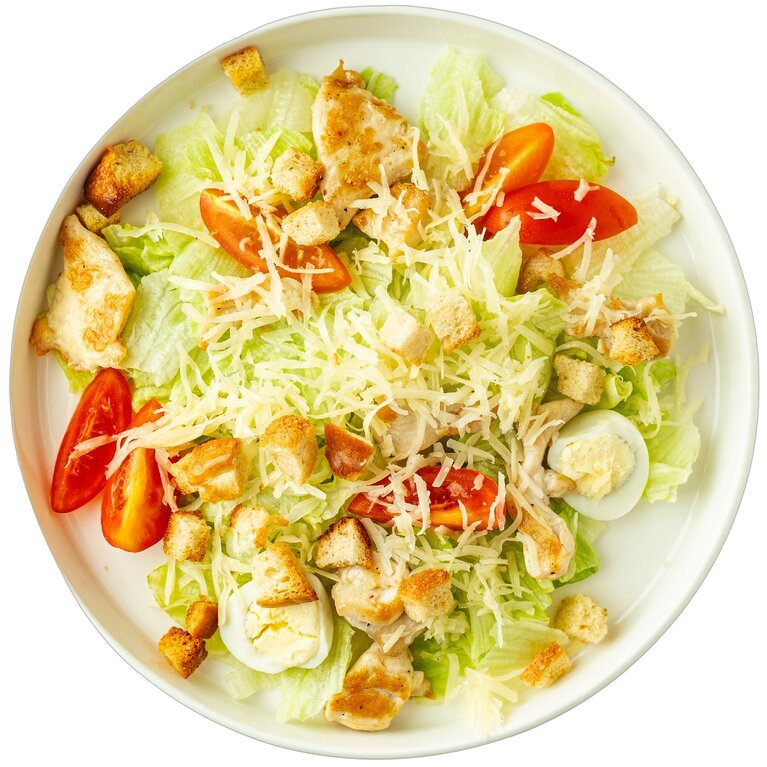 Салат «Цезарь с курицей»