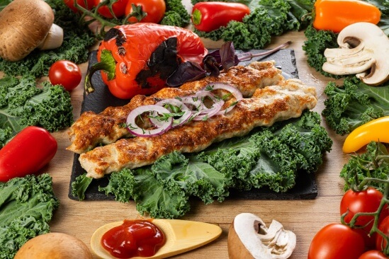 Люля-кебаб куриный