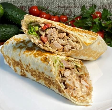Шаурма с сыром