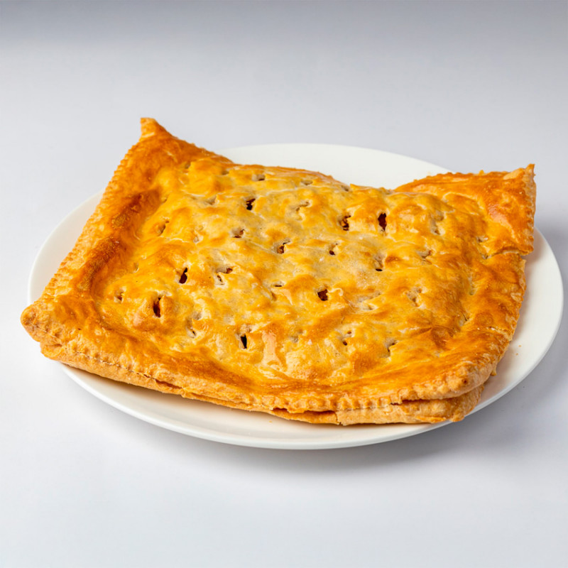 Слоеный пирог яблоко и корица
