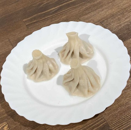Хинкали вареные с грибами