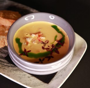 Чеддер с мясом камчатского краба