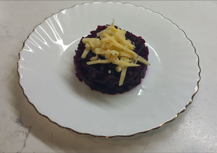 Свёкла под сыром