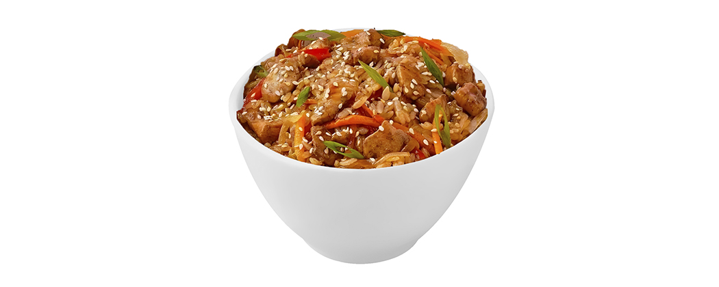 Курица терияки с рисом