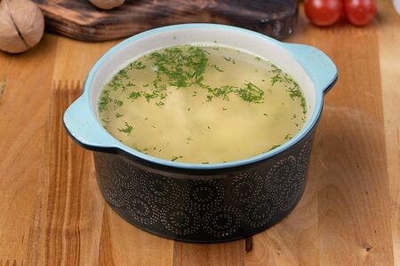 Суп лапша с курицей