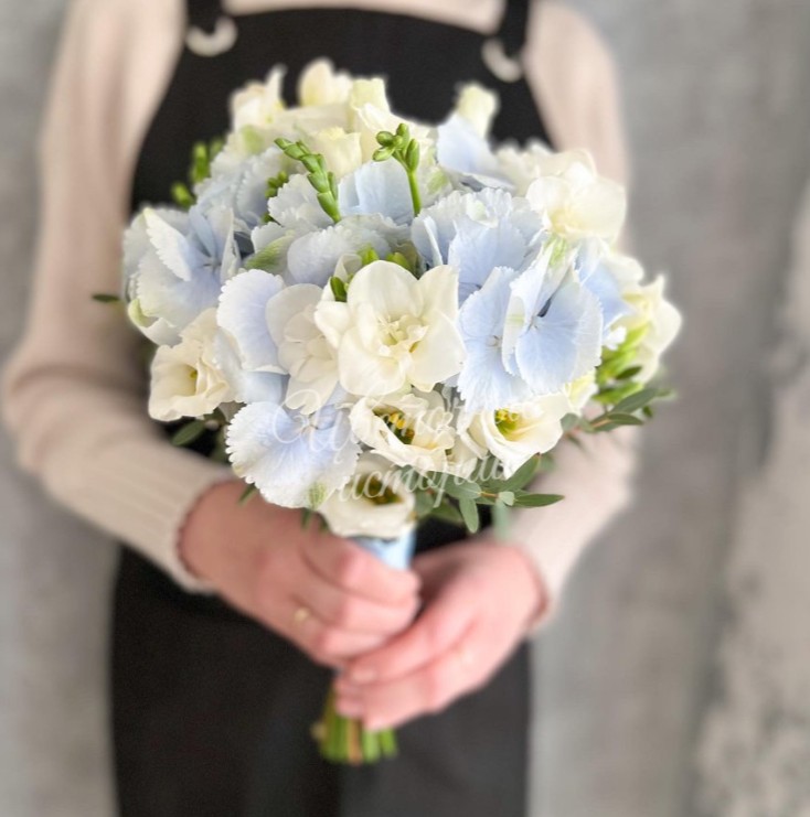 Букет «Голубая мечта»