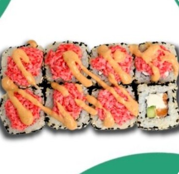 Запеченный ролл Дон лосось