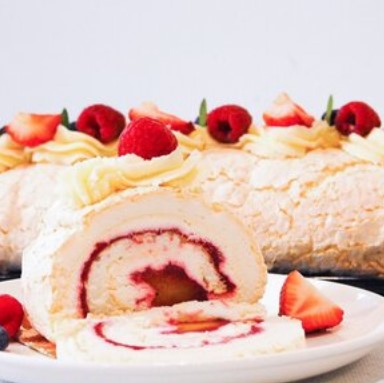 Меренговый рулет Малина-Маракуйя 850г