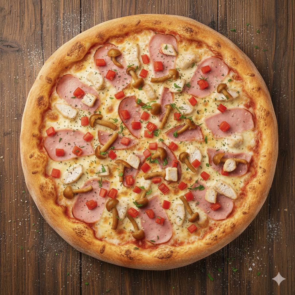 Пицца "Деревенская" 40 см