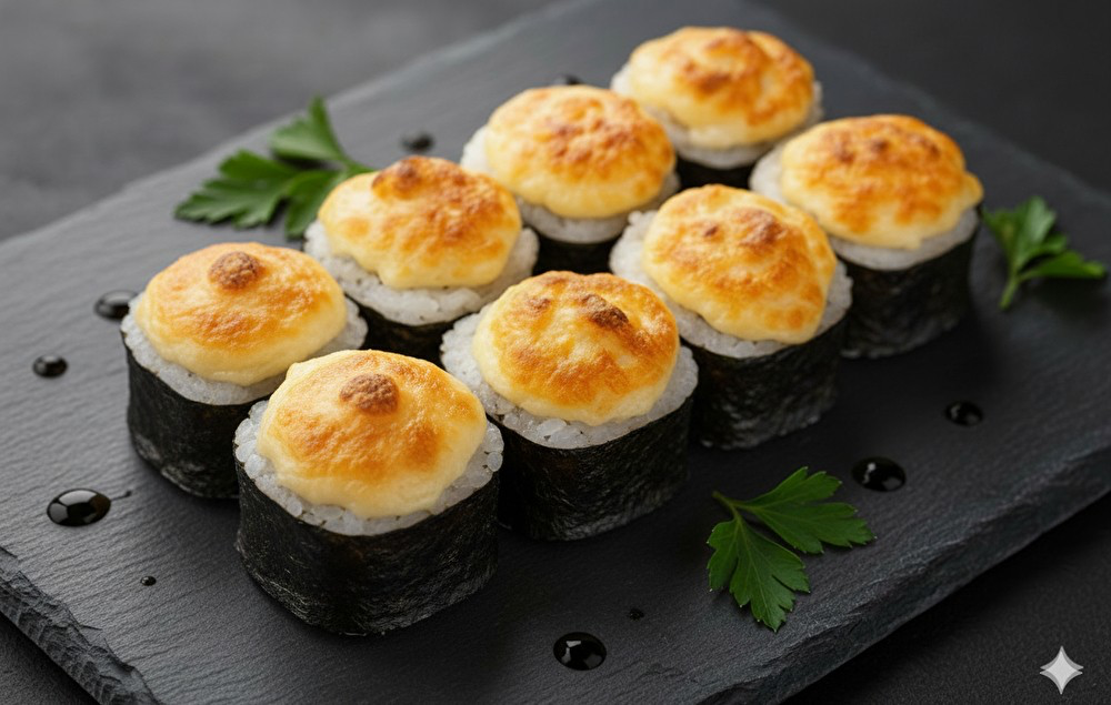 Запеченный с курицей