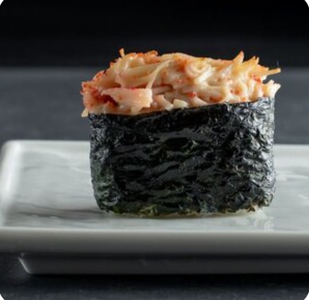 Суши запеченные спайси с крабом