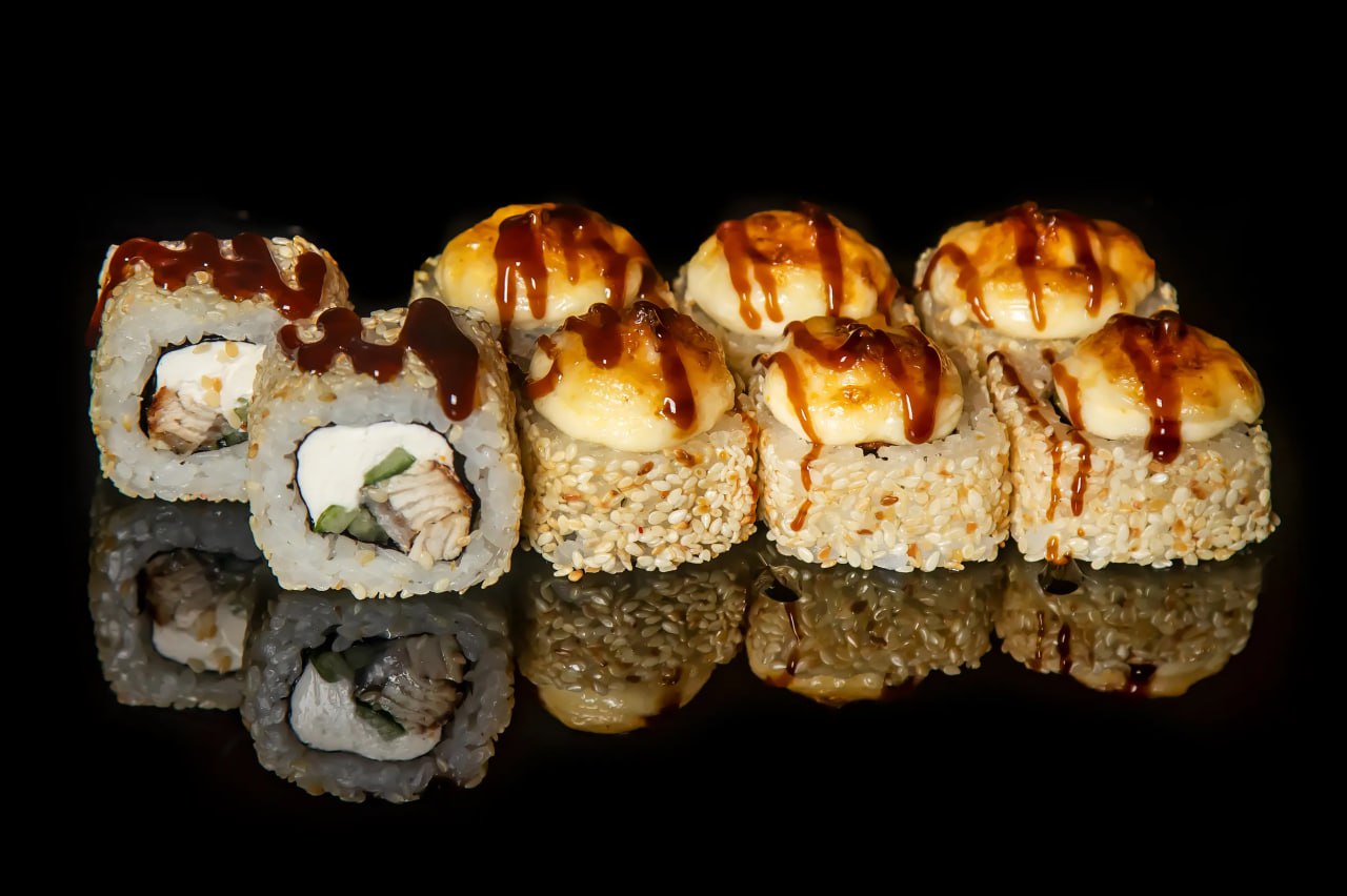 Запеченные с угрем