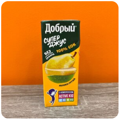 Сок Добрый Яблоко-груша