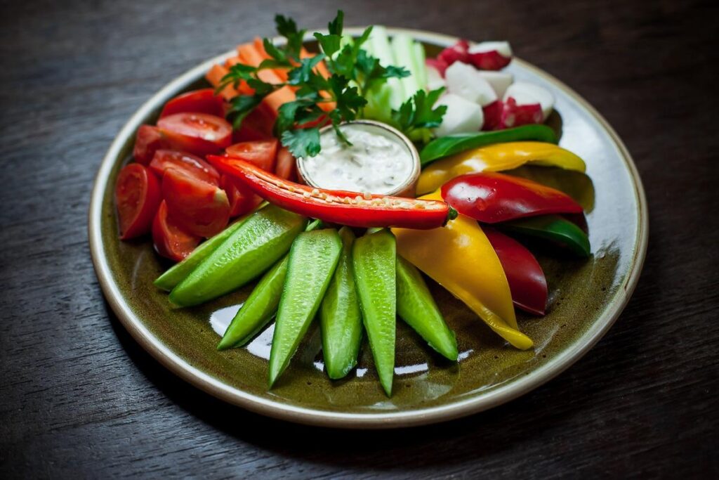 Свежие овощи