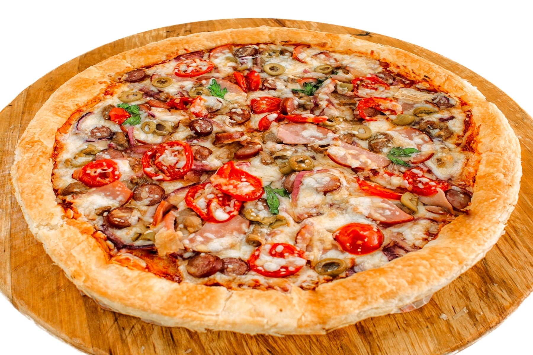 Сайт Пицца "Голодный мужик" S 23 см маленькая