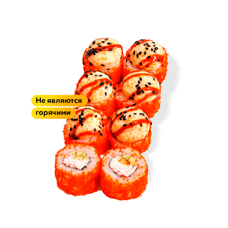 Запеченный ролл Калифорния