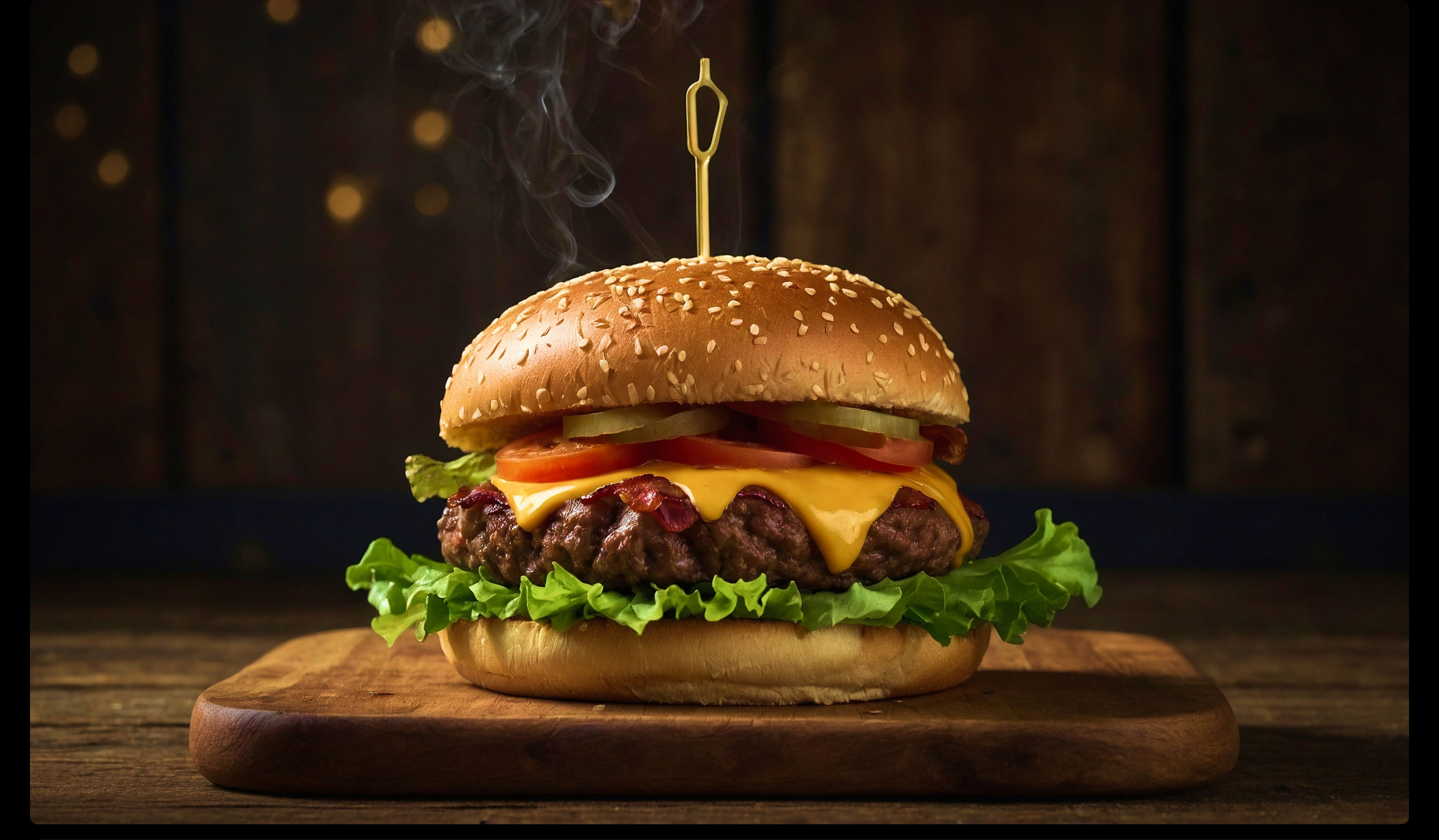 Бургер с говядиной