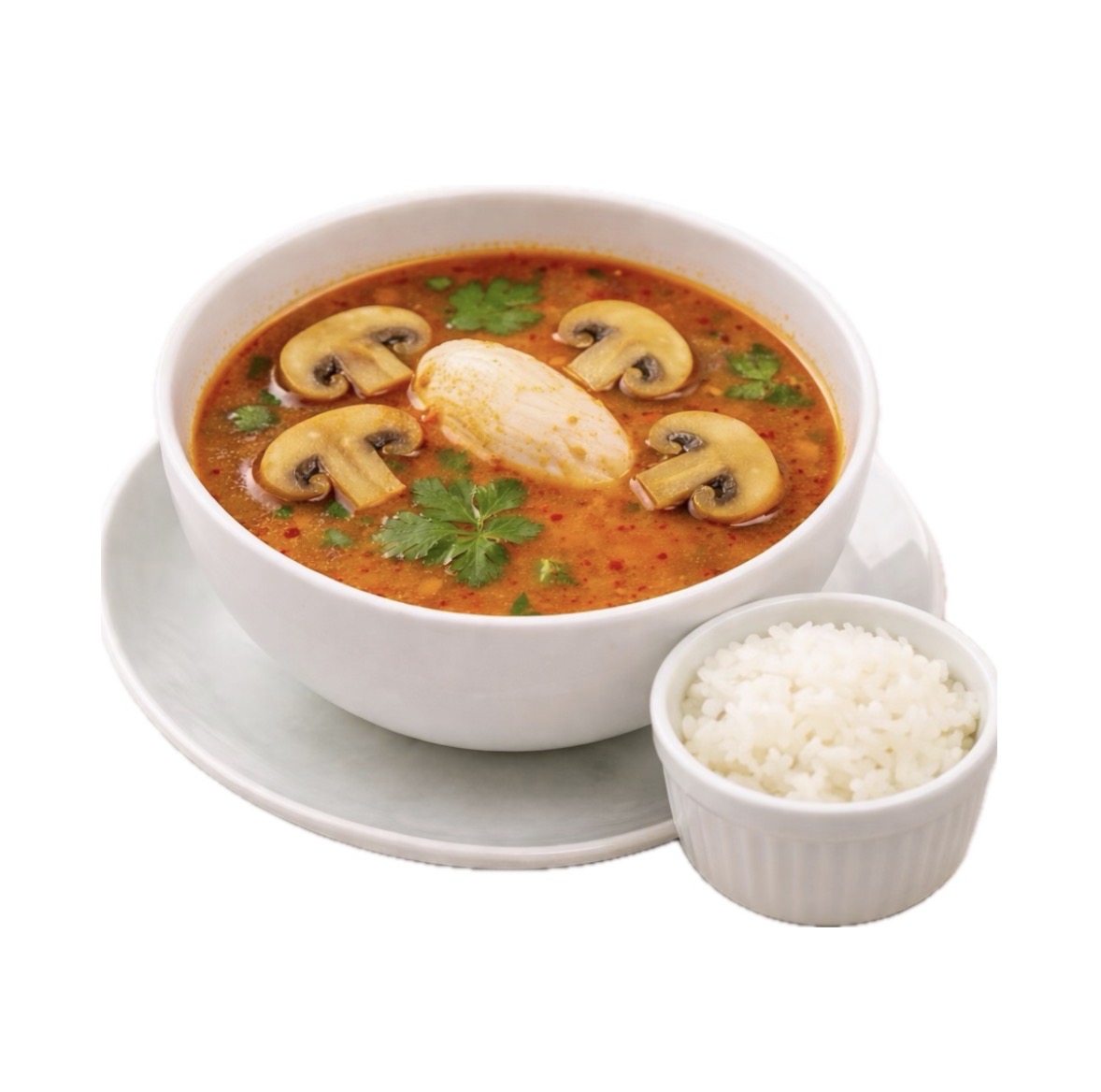 Суп Том Ям с курицей