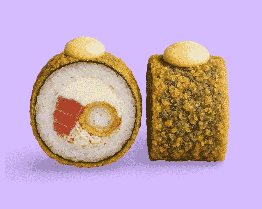 Сакура в темпуре