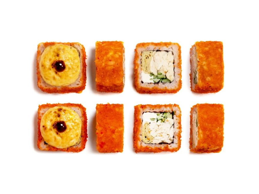 Запечённый ролл Бангкок с курицей