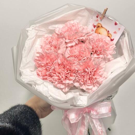 Букет «Моя маленькая» из диантусов