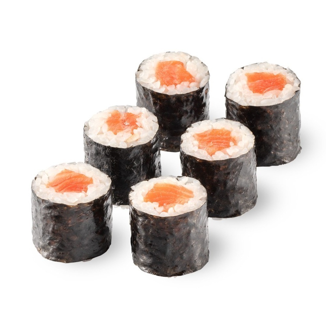 Ролл с лососем