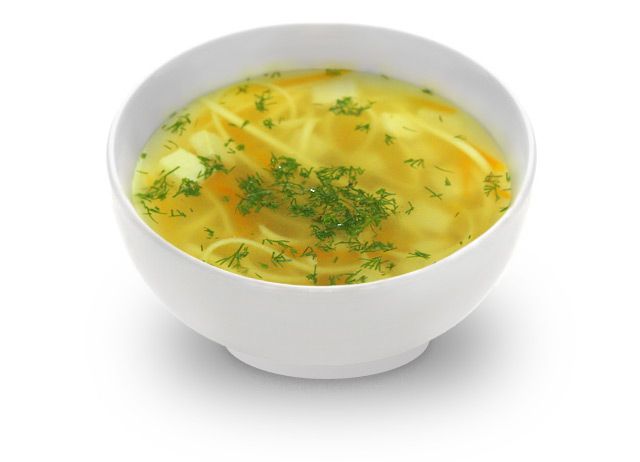 Суп-лапша домашняя куриная
