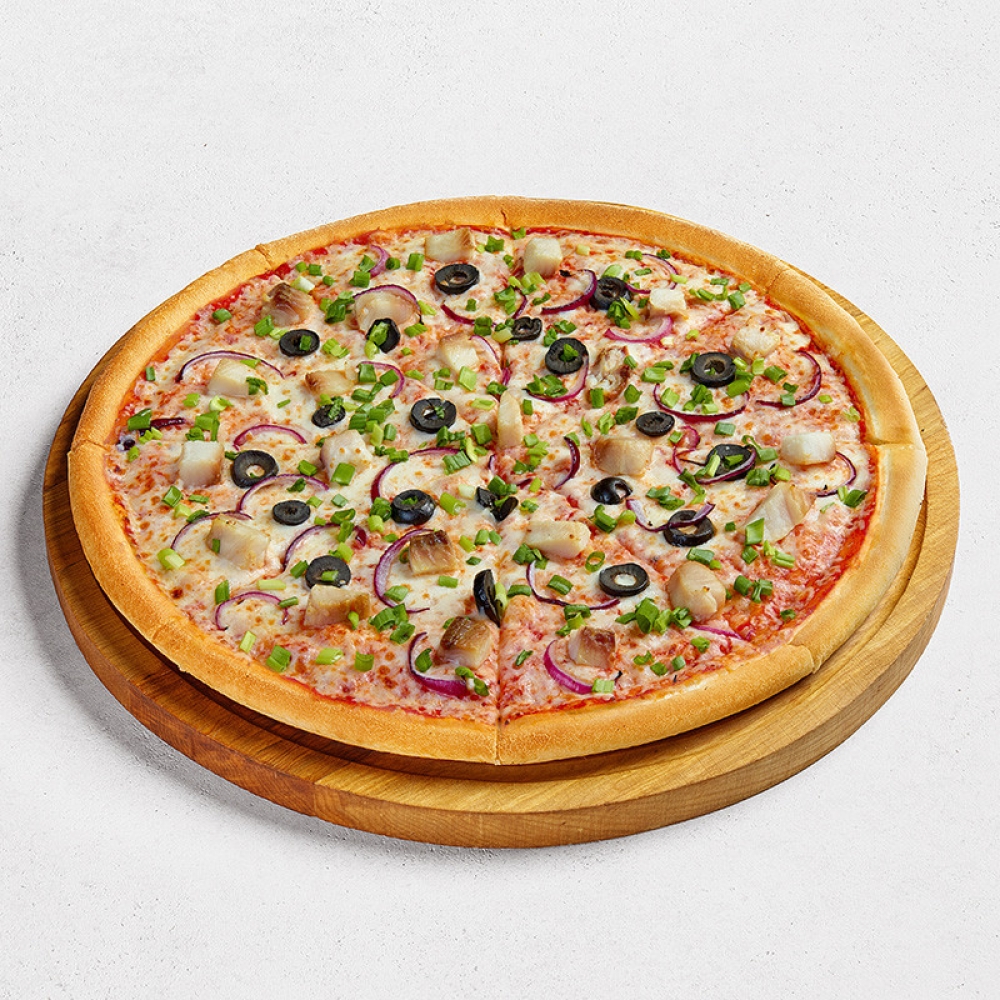 С копчёным муксуном большая