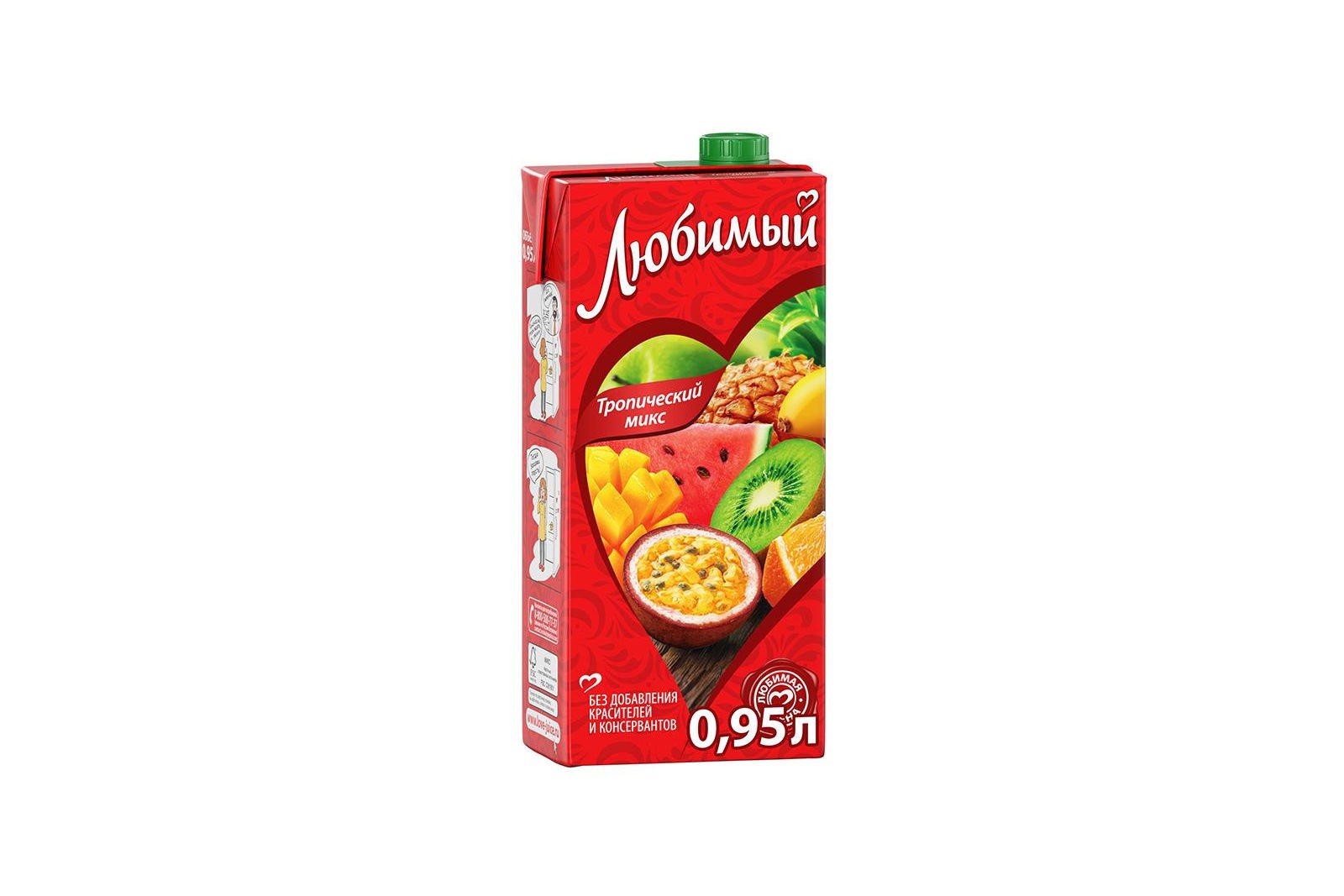 Сок Любимый Тропический микс 950 мл