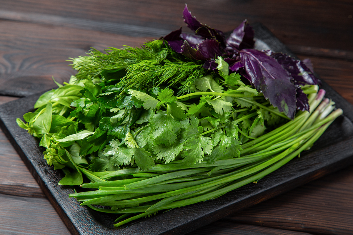 Набор зелени