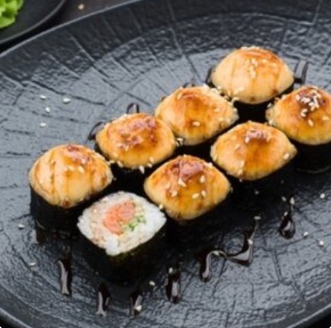 Hot Запеченный с кальмаром