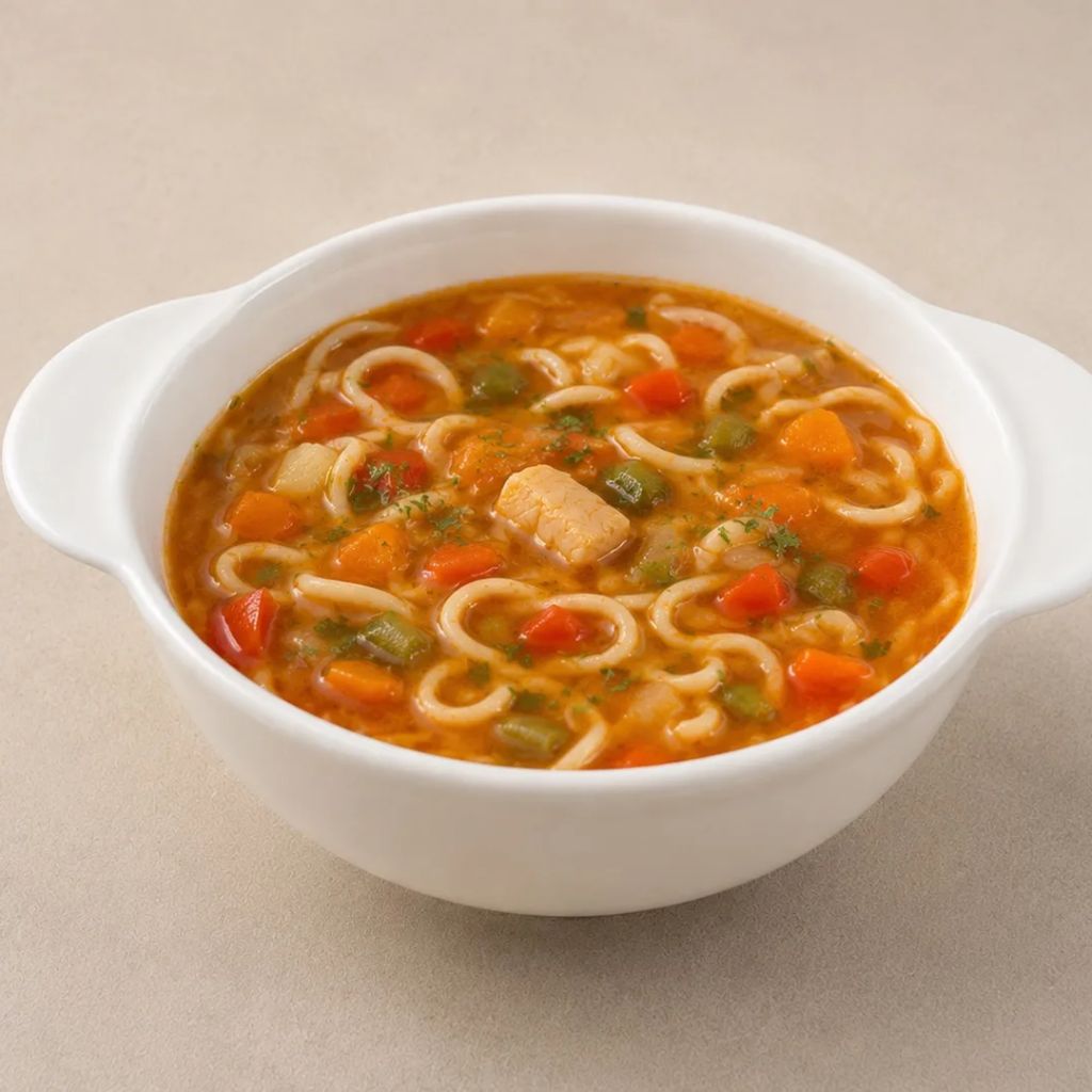 Лагман с курицей