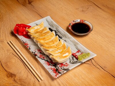 Гёдза с курицей