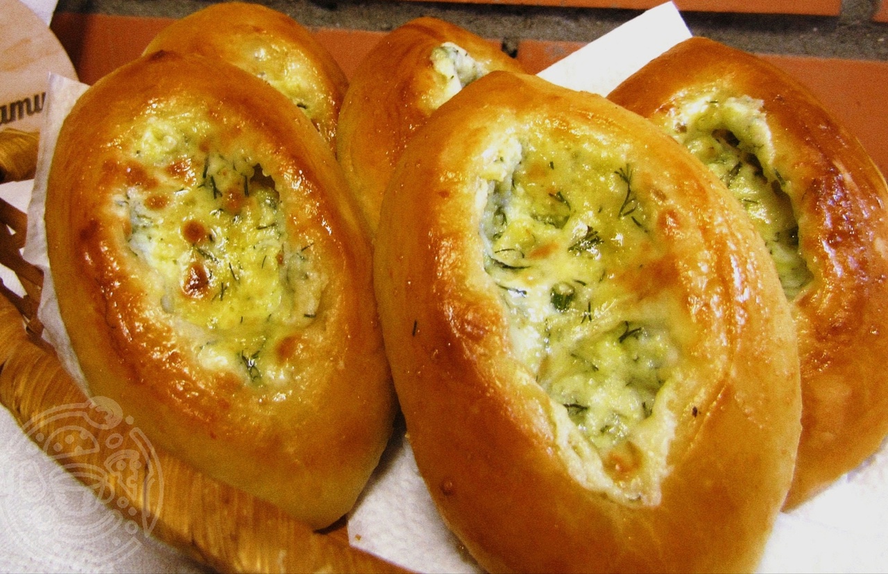 Хачапури с Сыром и творогом