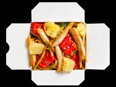 По-тайски с лапшой удон