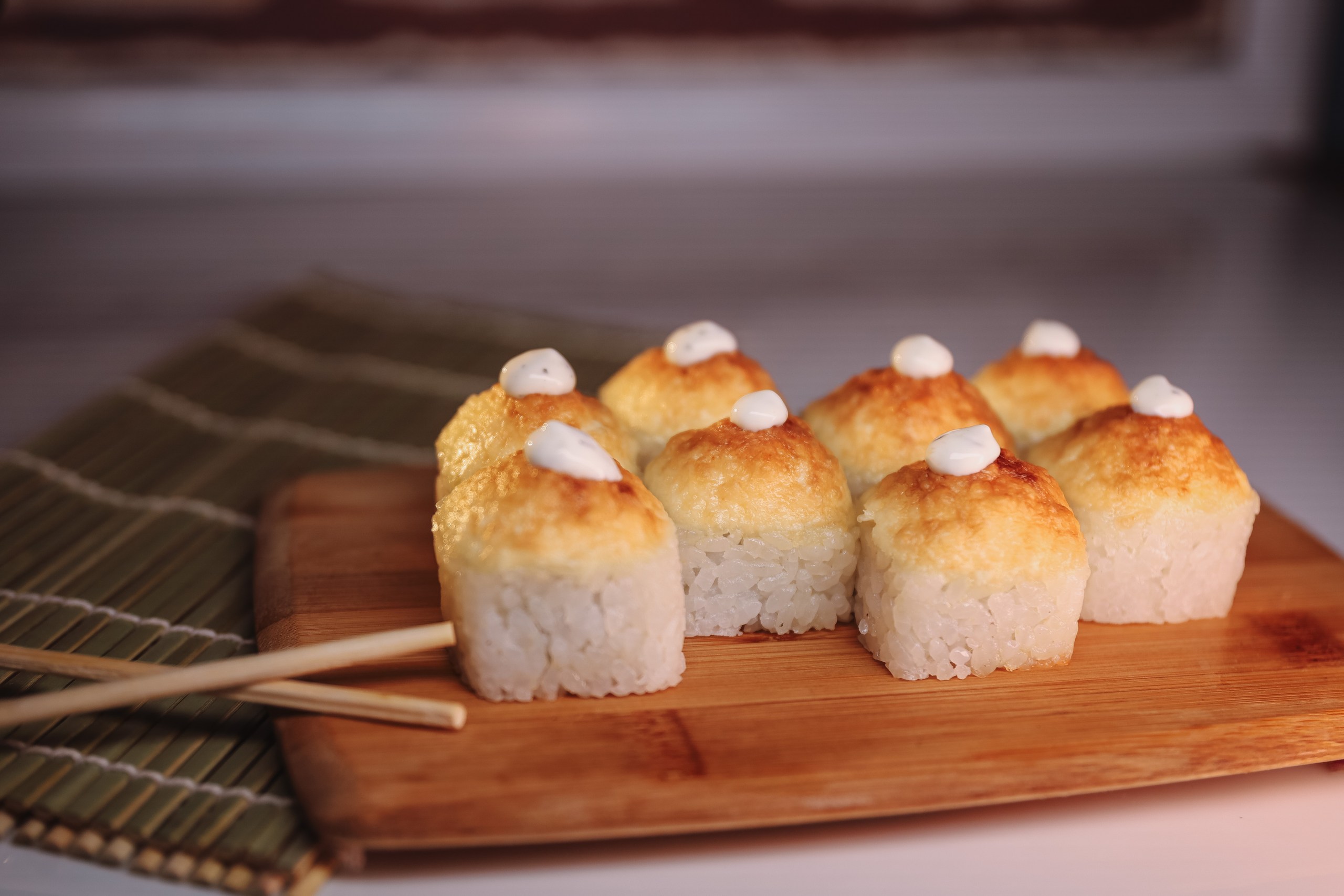 Ролл цезарь запеченный