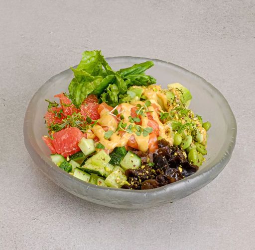 Поке с лососем