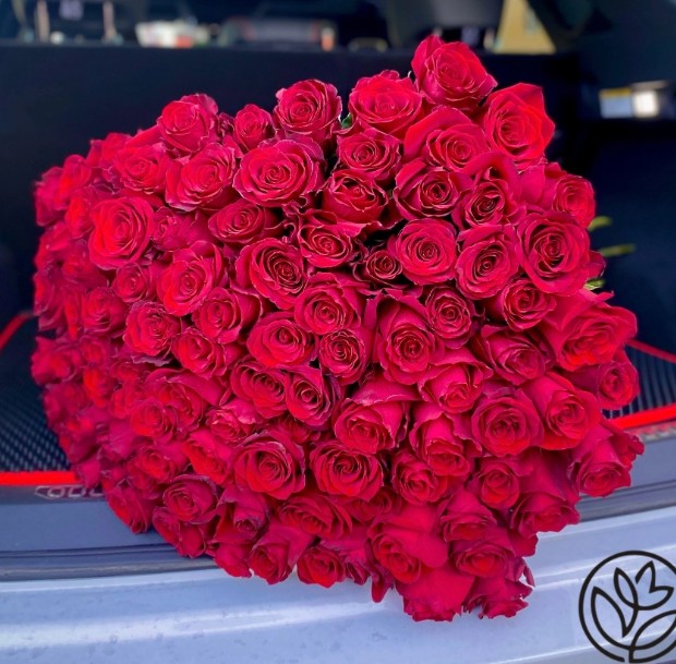 Букет из 101 эквадорской розы