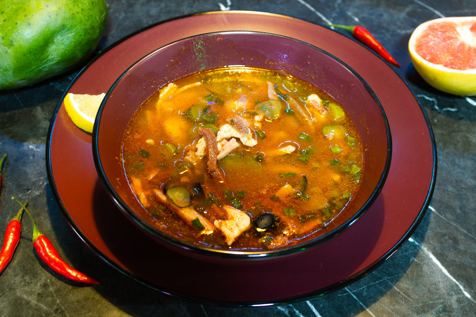 Солянка сборная мясная