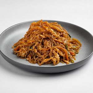Лапша крахмальная с мясом малая