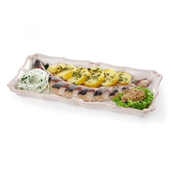 Копченая скумбрия с картофелем