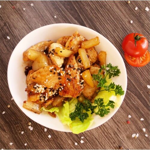 Куриная грудка терияки
