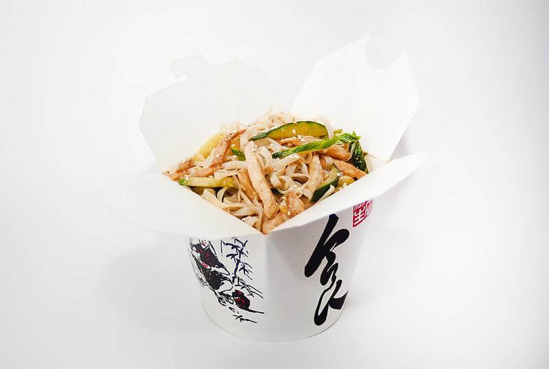 Wok лапша удон пшеничная со свининой