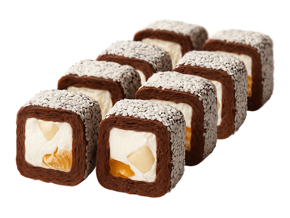 Сладкий ролл №1