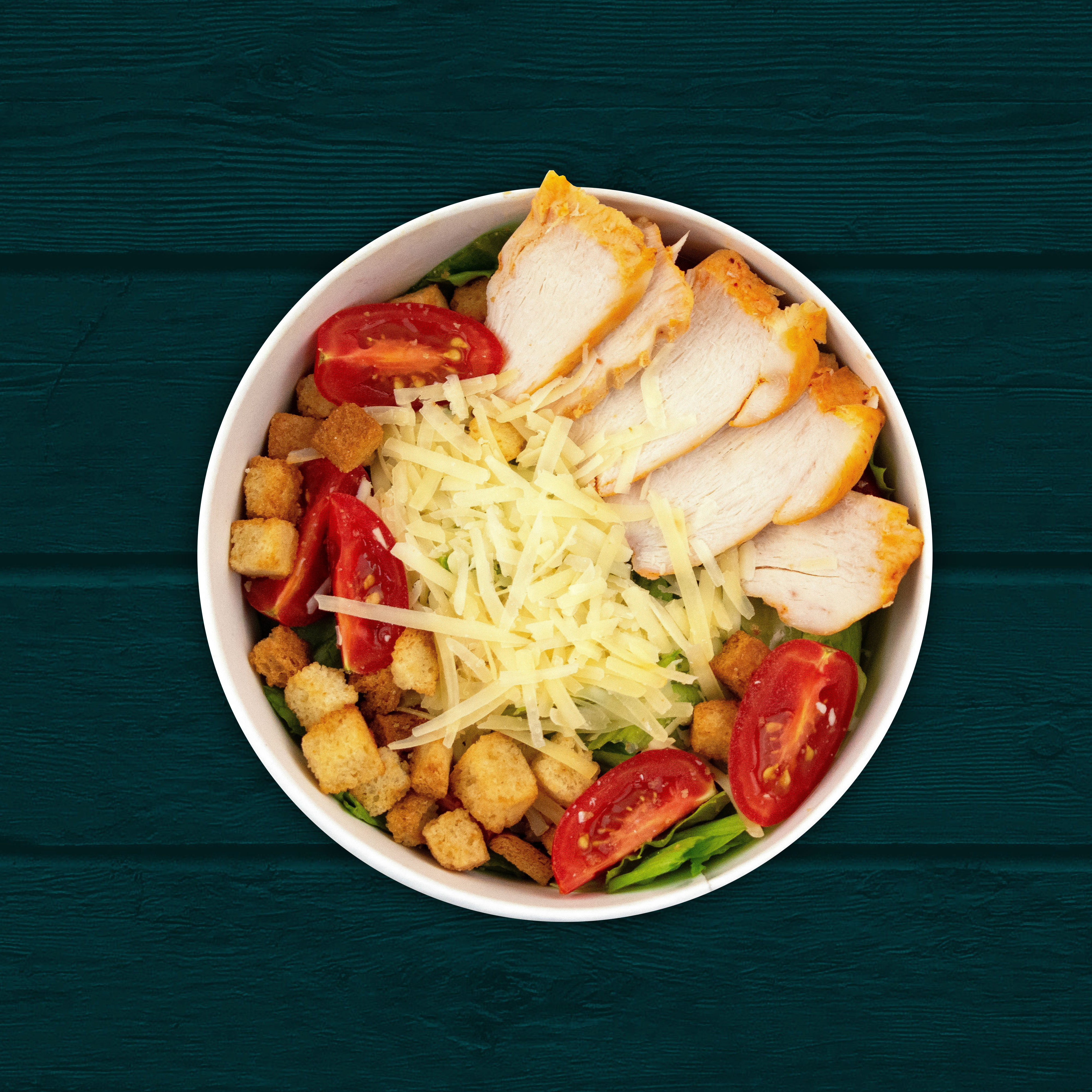 Салат цезарь с курицей