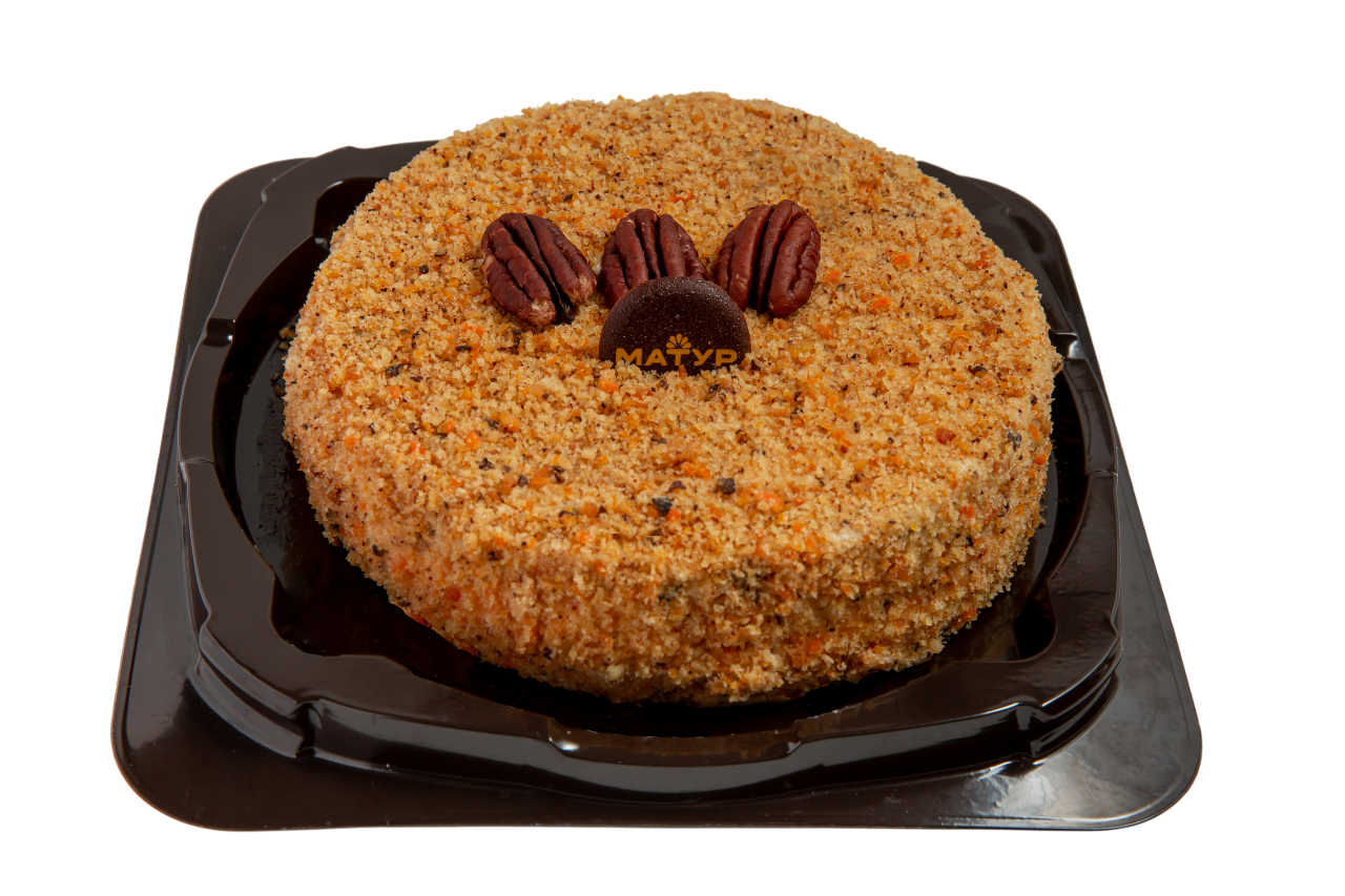 Торт Морковный с пеканом и кленовым сиропом 500гр