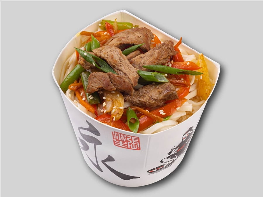Удон WOK со свининой