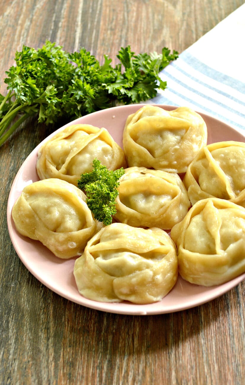 Манты (говядина)