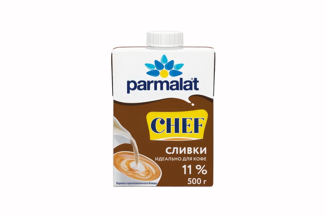 Сливки Parmalat ультрапастеризованные 11% 500 г
