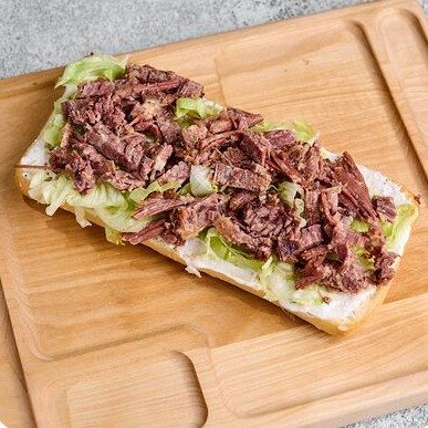 С рваным мясом